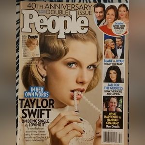 People Magazine October 20th, 2014 Taylor Swift Cover 40th Anniversary Double